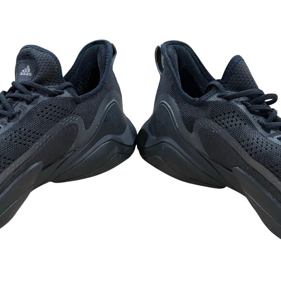 adidas Men’s SM Impact FLX All Black Football Training Performance Shoes 16 NEW main image 9